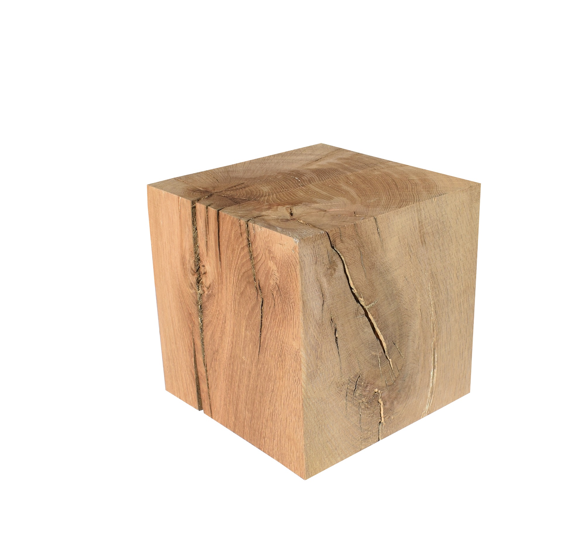 Cube chêne massif 10 - Quincadeco